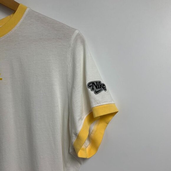 Nike Women's Retro Femme Ringer Tee CT8901-100 Just Do It Short Sleeve Size XL - Picture 3 of 12